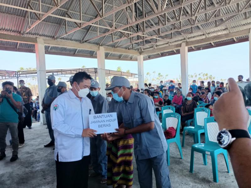 Direktur PPKT Kemendes Hadiri Pelepasan Transmigrasi di Sumba Timur