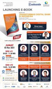  Dirut Bank NTT jadi Pembicara Launching E-Book Panduan Transformasi Digital Bank di Indonesia