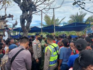  Gelar Pilkades di 99 Desa, Brimob dan Polres Sumba Barat Daya Back Up Pengamanan Polres Sumba Timur