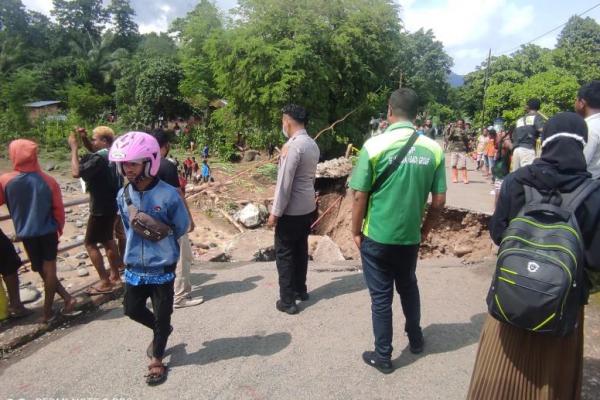 Hujan Masih Melanda Alor, Dinas PU Identifikasi Lokasi Pembangunan Jalan Darurat