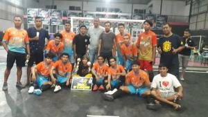 Tim Futsal PKS Family Juara Futsal Turnamen Usman Husin Cup I 2022 
