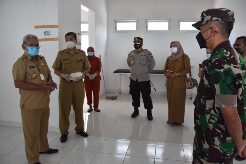 Wakil Wali Kota Kupang bersama Forkopimda Pantau Rumah Sakit dan Fasilitas Isoter 