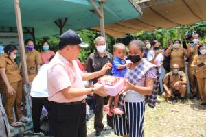 Kunjungi Posyandu Permata, Wakil Bupati Apresiasi Kinerja Dinkes Kupang Mampu Turunkan Stunting