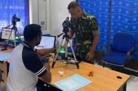 Sat Lantas Polres Kupang Kota Buat SIM Kolektif untuk Anggota TNI