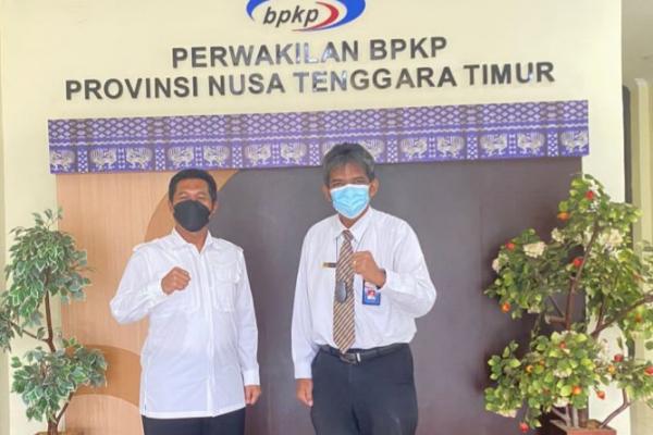 Direktur Reskrimsus Polda NTT Jalin Silaturahmi dengan BPKP