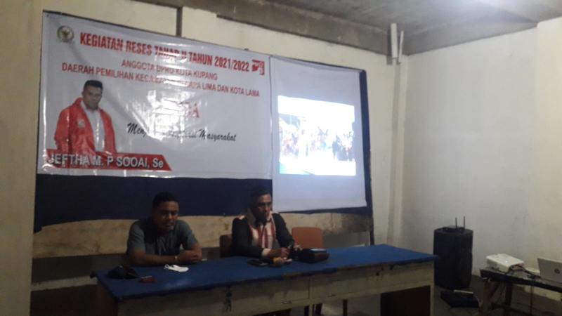 Anggota DPRD Kota Kupang Jaring Aspirasi Mahasiswa