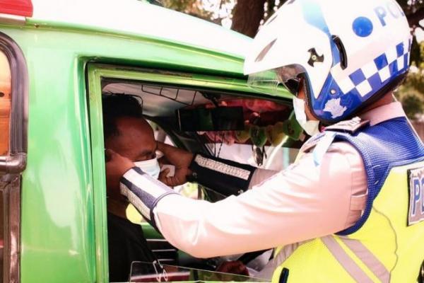 Satlantas Polres Kupang Kota Langsung Operasi Keselamatan Turangga 2022 Hari Pertama