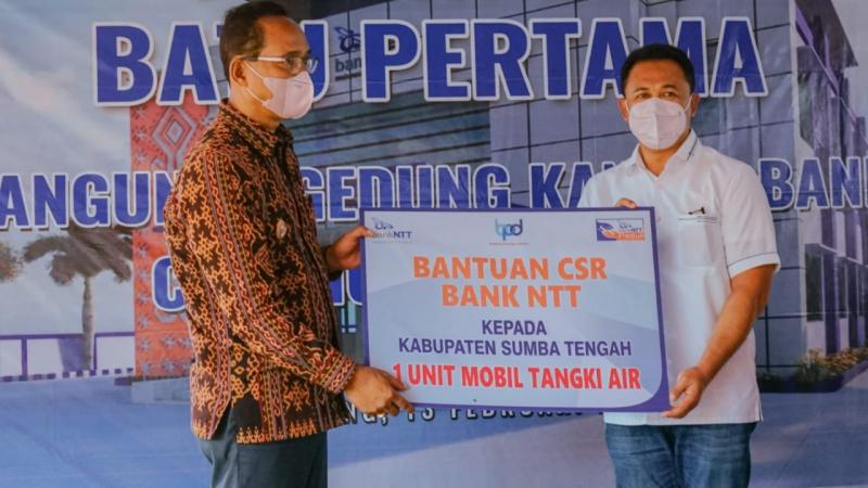 Bank NTT Sabet Dua Penghargaan Sekaligus di Ajang Top CSR Award 2022