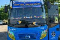 Hari Pertama Sepi Penumpang, Bus Gratis ke Pantai Liman Pulau Semau 