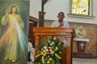 Kapolres Kupang Pakai Mimbar Gereja sampaikan Pesan Kesehatan dan Kamtibmas