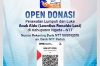 Bank NTT Buka Rekening Donasi untuk Pasien Kelumpuhan Fisik di Ngada