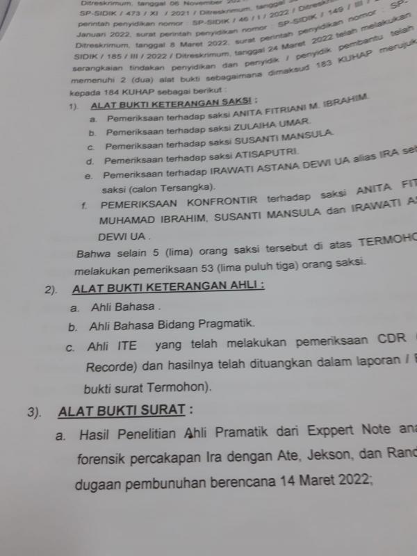 Ini Tiga Alat Bukti Penyidik Polda NTT Tetapkan Ira Ua sebagai Tersangka