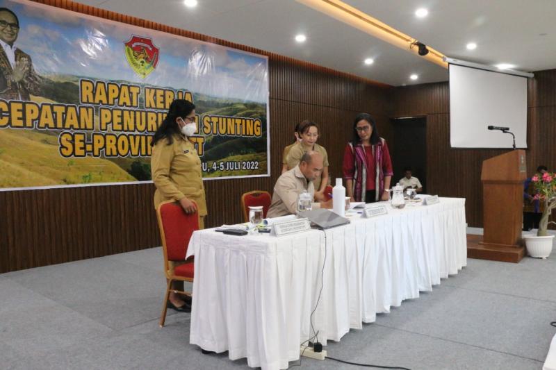 Gubernur NTT Sinergiskan Percepatan Penurunan Stunting Bersama Bupati dan Walikota