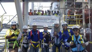 PT PLN (Persero) Unit Iduk Pembangunan Nusa Tenggara Uji Hydrotest Boiler-1 PLTU Timor 1