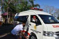 Wali Kota Kupang Serahkan Mobil Ambulans dan Sepeda Motor untuk Dua Puskesmas 