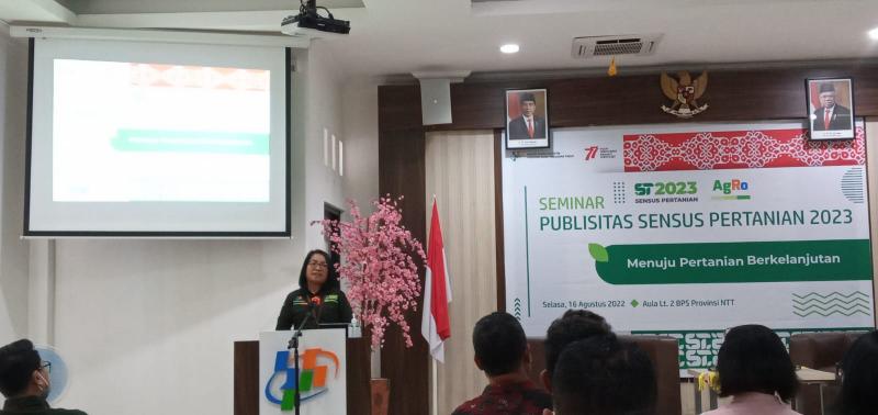 BPS NTT Minta Sukseskan Sensus Pertanian 2023 untuk Sejahtera Petani di NTT 