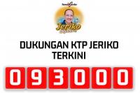 Dukungan untuk Jeriko Terus Mengalir, Tembus 93.000 KTP