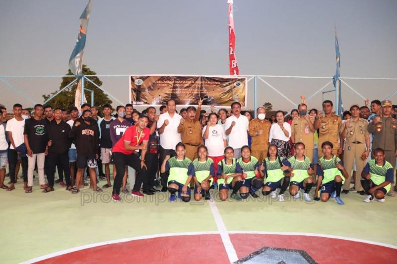  Penjabat Wali Kota Kupang Buka Turnamen Futsal GSM Cup III 