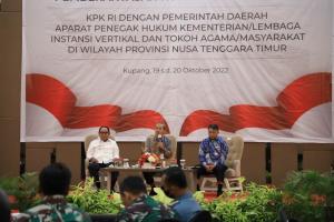 KPK-Pemda dan APH di NTT Rapat Dengar Pendapat Bersama untuk Mencegah Korupsi 
