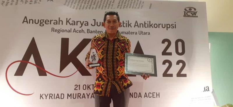  Jhon Seo dkk Raih AKJA 2022 Kategori Karya Jurnalistik Antikorupsi Terfavorit NTT