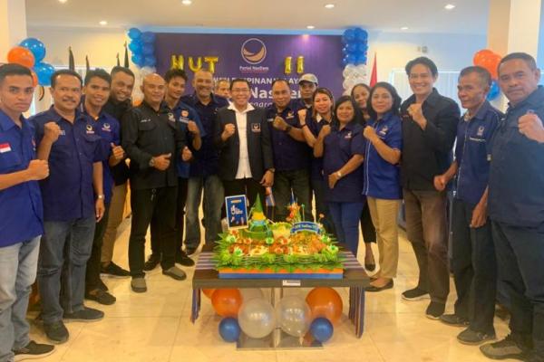 HUT ke-11 Partai NasDem, Kader di NTT Bersatu Menangkan Pesta Demokrasi 