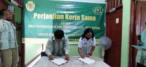 Penuhi Hak Status Perkawinan, Disdukcapil Kota Kupang-Kemenag Teken PKS 