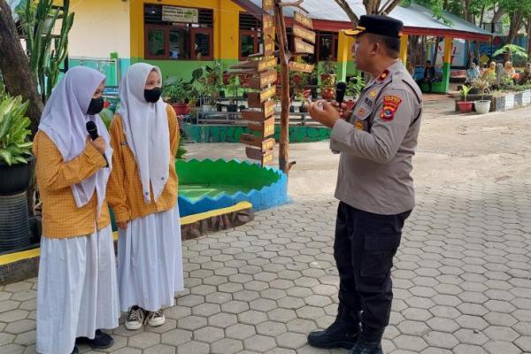 Sambang Sekolah, Kapolsek Alak Ajak Siswa-siswi Jad Agen Perubahan dan Duta Kamtibmas