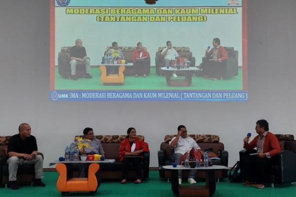 Forum Kerukunan Umat Beragama (FKUB) Provinsi NTT menggelar seminar FKUB masuk kampus. Seminar sehari ini dipusatkan di Universitas Muhammadyah Kupang, Senin (28/11/2022).