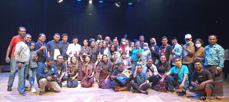  Sukses Tampil di Taman Ismail Marzuki, IGI Flotim: Terimakasih Julie Sutrisno  