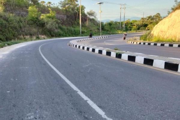 Lakalantas Tunggal di Jalur 40, Ibu Rumah Tangga di Kupang Tak Sadarkan Diri