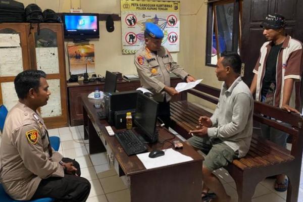 Tengah Malam, Kabid Propam Polda NTT Sidak Dua Polsek di Polres Kupang