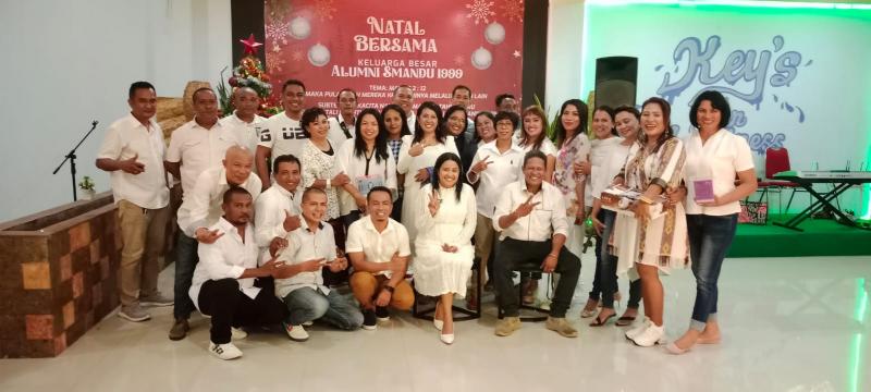 Syukuran Natal Bersama Alumni SMA Negeri 2 Kupang Angkatan Tahun 1999