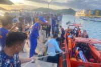 Dihantam Angin Kencang, Kapal Wisata Angkut Belasan Wisatawan Tenggelam di Labuan Bajo