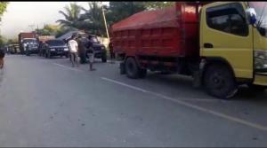 Hampir Satu Kilometer Jalan Trans Timor Tertutup Tanah Longsor