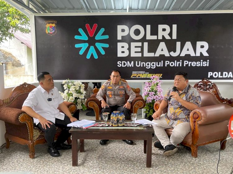 Gelar Polisi Belajar, Biro SDM Polda NTT Bahas Restorative Justice