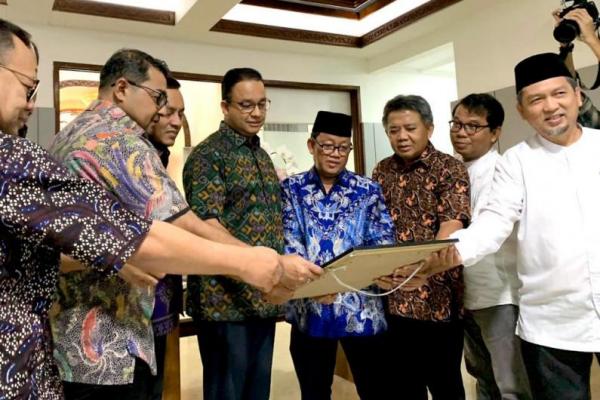 Nasdem-Demokrat dan PKS Teken Piagam Kerjasama Dukung Anies Baswedan Capres 2024-2029