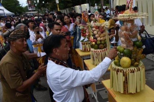 Sambut Hari Raya Nyepi, Umat Hindu Kota Kupang Kembali Gelar Pawai Ogoh-Ogoh 