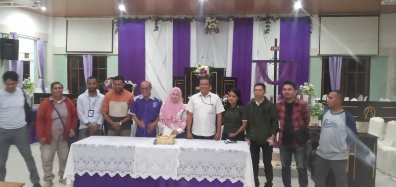 Prosesi Jalan Salib Klasis Kota Kupang Libatkan Remaja Masjid