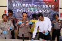 Anggota Polres Sikka Amankan Pemilik Narkoba Jenis Sabu Sabu