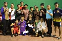 Penjabat Wali Kota Kupang George M. Hadjoh, SH membuka kegiatan Open Sparing Tinju yang dilaksanakan antar sekolah jenjang SD dan SMP se-Kota Kupang, Kamis (27/4/23), sore di Lapangan Tenis Dinas Pekerjaan Umum dan Penataan Ruang Provinsi NTT.