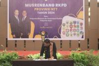 Bupati Kupang Hadiri Musrenbang RKPD Provinsi NTT Tahun 2024 