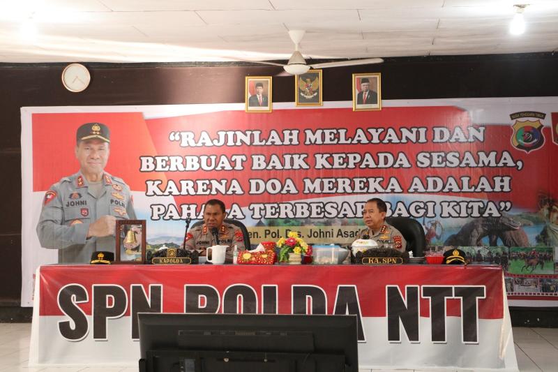 Ini Pesan Kapolda NTT Saat Sarapan Bersama Siswa SPN Polda NTT