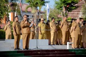  Pimpin Apel Perdana, Penjabat Wali Kota Kupang Tegaskan Soal Disiplin ASN