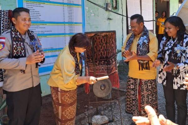  Diresmikan Bupati dan Kapolres Rote Ndao, Baadale Jadi Kampung Bebas Narkoba 