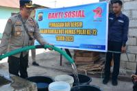  Humas Polda NTT Sumbang Ribuan Liter Air Bersih untuk Warga Kota Kupang