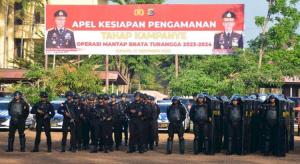 H-1 Kampanye, Kapolda NTT Cek Kesiapan Sarana dan Personil Pengamanan