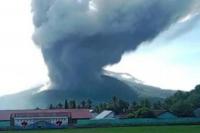 Gunung Lewotobi di Flores Timur Kembali Semburkan Abu Vulkanik Setinggi 900 Meter