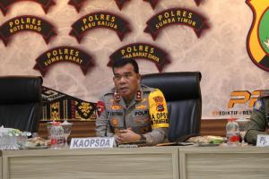 H-6 Kapolda NTT Pimpin Rakor Strategis Pengamanan Pemilu 2024