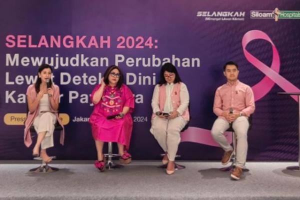 Grup RS Siloam melanjutkan tahun kedua program SELANGKAH (SEmangat LAwan KAnker). Program ini berupa skrining payudara gratis untuk wanita Indonesia dengan menggunakan alat mamografi, terutama untuk mereka yang berlokasi di daerah yang membutuhkan dan terdapat kesenjangan dalam akses terhadap layanan kesehatan.