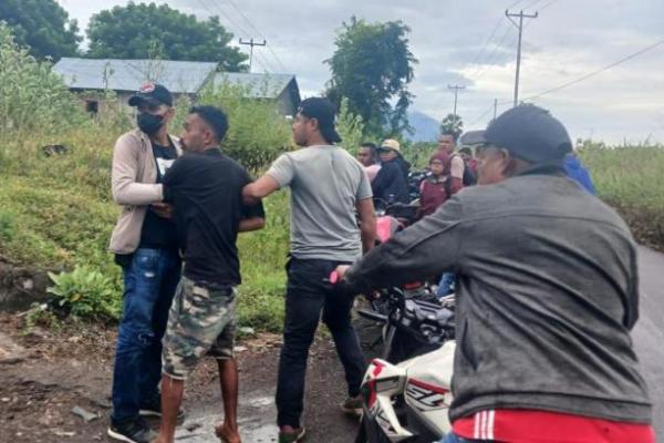 ROG alias Orong (34), warga Desa Narasaosina, Kecamatan Adonara Timur, Kabupaten Flores Timur, NTT diamankan polisi dari Satuan Resnarkoba Polres Flores Timur.